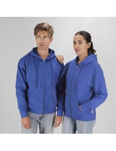 Sudadera Adulto Capucha + Cremallera N99212 2