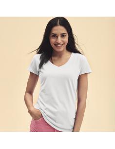 Camiseta Mujer Blanca N9131 2