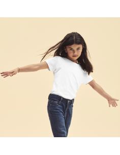 Camiseta Niña Blanca N1231 2