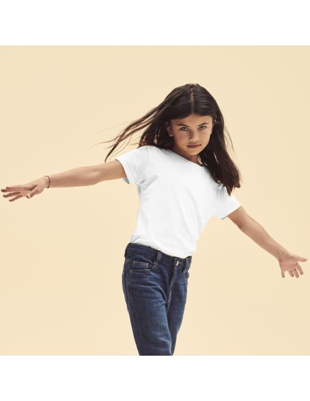 Camiseta Niña Blanca N1231