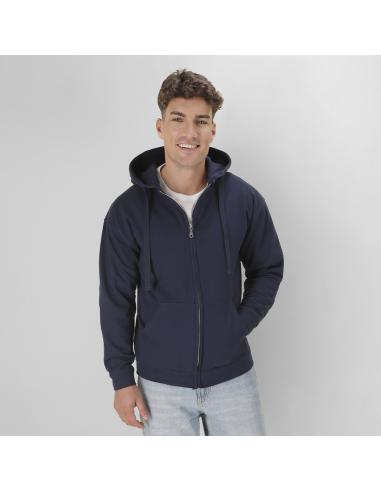 Sudadera Adulto Capucha + Cremallera "keya" N6685