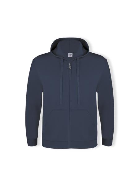 Sudadera Adulto Capucha + Cremallera "keya" N6685