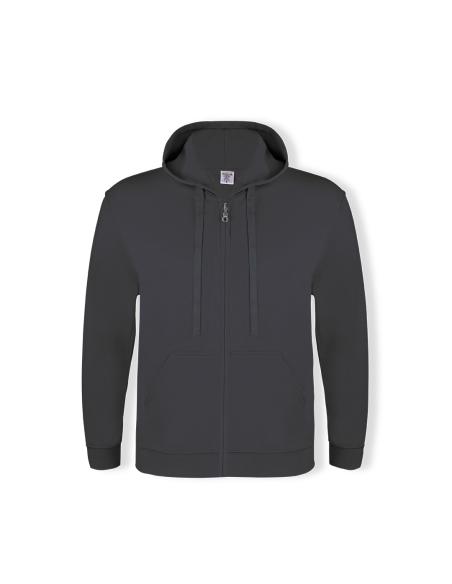 Sudadera Adulto Capucha + Cremallera "keya" N6685