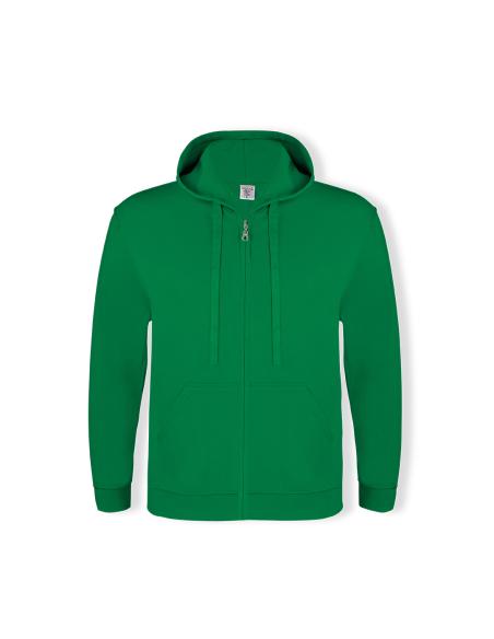 Sudadera Adulto Capucha + Cremallera "keya" N6685