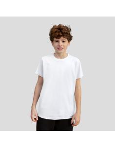 Camiseta Niño Blanca "keya" N3785 2