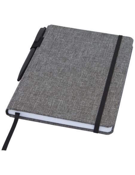 Libreta de tamaño A5 de PET reciclado N08247701