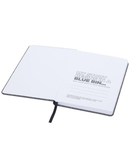 Libreta de tamaño A5 de PET reciclado N08247701