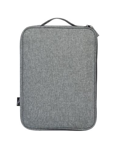Funda para portátil de 14" reciclada GRS en dos tonos de 2,5 L N09456021