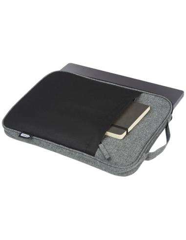 Funda para portátil de 14" reciclada GRS en dos tonos de 2,5 L N09456021