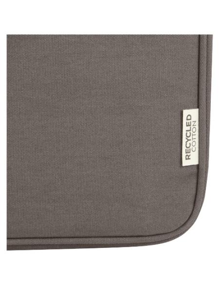 Funda de 2 L para portátil de 14" de lona reciclada GRS N28086021