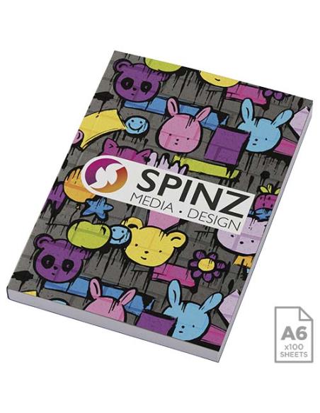 Libreta A6 de tapa blanda con 100 hojas N28442012