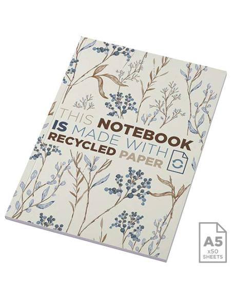 Libreta A5 de tapa blanda con 50 hojas de papel reciclado N20942012