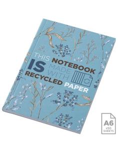 Libreta A6 de tapa blanda con 50 hojas de papel reciclado N20362012
