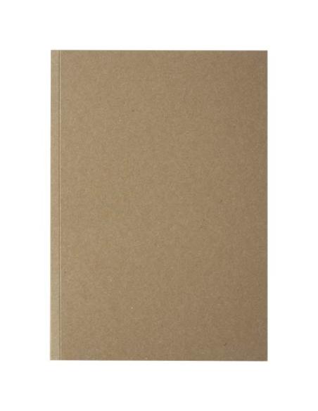 Libreta A5 de tapa blanda craft con 100 hojas de papel reciclado N60462012