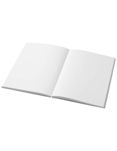 Libreta A5 de tapa blanda craft con 100 hojas de papel reciclado N60462012