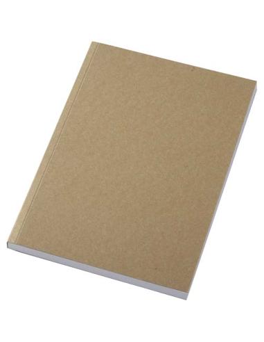 Libreta A5 de tapa blanda craft con 100 hojas de papel reciclado N60462012