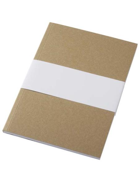 Libreta de tapa blanda craft con 50 hojas de papel reciclado N60562012