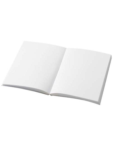 Libreta A6 de tapa blanda craft con 100 hojas de papel reciclado N60662012