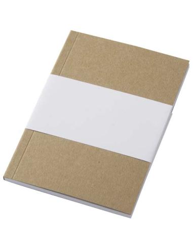 Libreta A6 de tapa blanda craft con 50 hojas de papel reciclado N60762012
