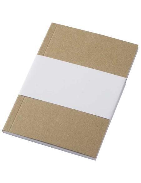 Libreta A6 de tapa blanda craft con 50 hojas de papel reciclado N60762012