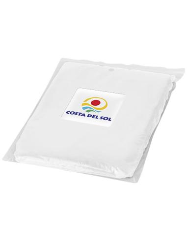 Poncho impermeable desechable con funda N30924001
