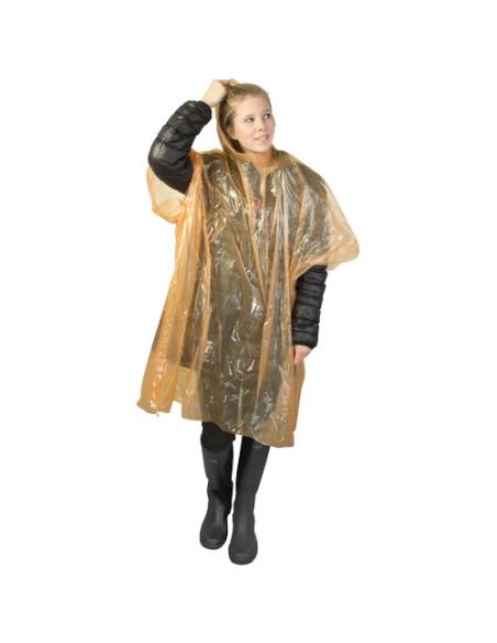 Poncho impermeable desechable con funda N50924001