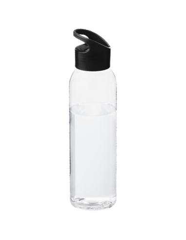Botella de Tritan™ transparente con tapa de colores de 650 ml N00805001