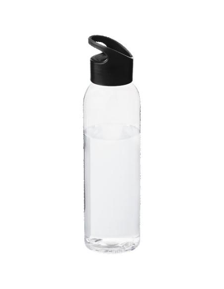 Botella de Tritan™ transparente con tapa de colores de 650 ml N00805001