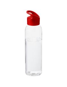 Botella de Tritan™ transparente con tapa de colores de 650 ml N00805001