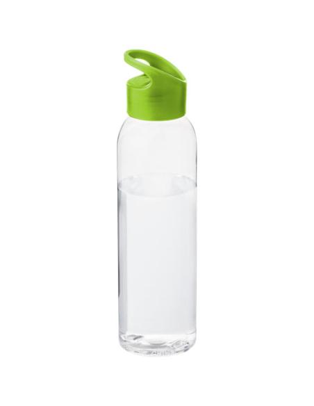 Botella de Tritan™ transparente con tapa de colores de 650 ml N30805001