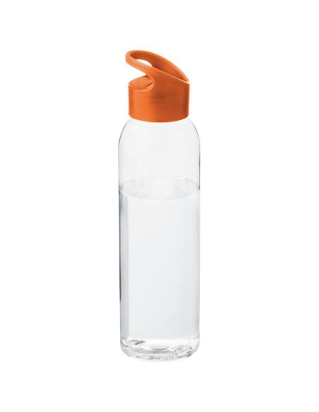 Botella de Tritan™ transparente con tapa de colores de 650 ml N40805001