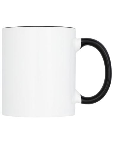 Taza de 350 ml para sublimación con asas e interior de color N00225001