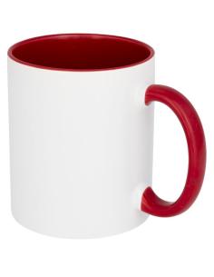 Taza de 350 ml para sublimación con asas e interior de color N00225001