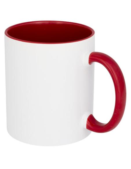 Taza de 350 ml para sublimación con asas e interior de color N20225001