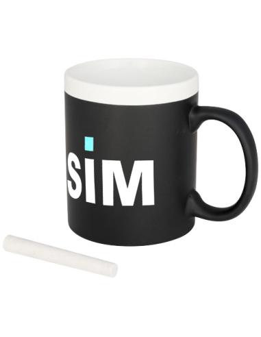 Taza de cerámica de 330 ml escritura tiza N00625001