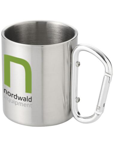 Taza isotérmica de 200 ml con mosquetón N40383591