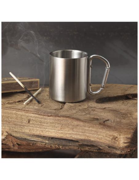 Taza isotérmica de 200 ml con mosquetón N40383591