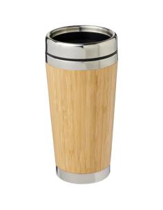 Vaso de 450 ml con exterior de bambú N63636001