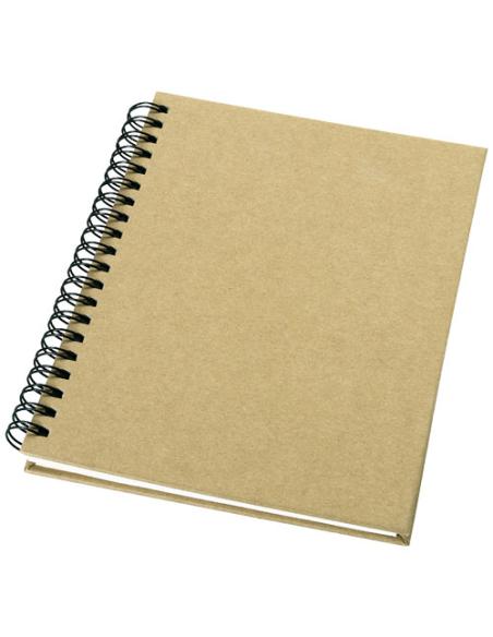 Libreta espiral de papel reciclado N00221601