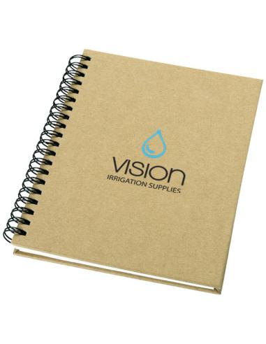 Libreta espiral de papel reciclado N00221601