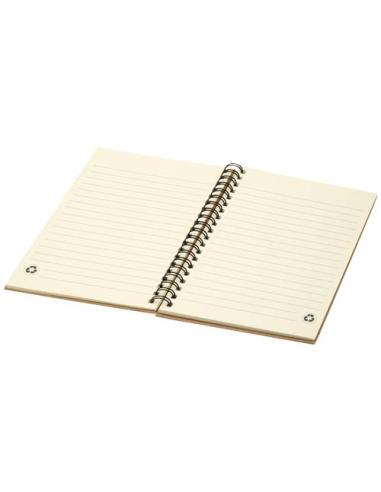 Libreta espiral de papel reciclado N00221601