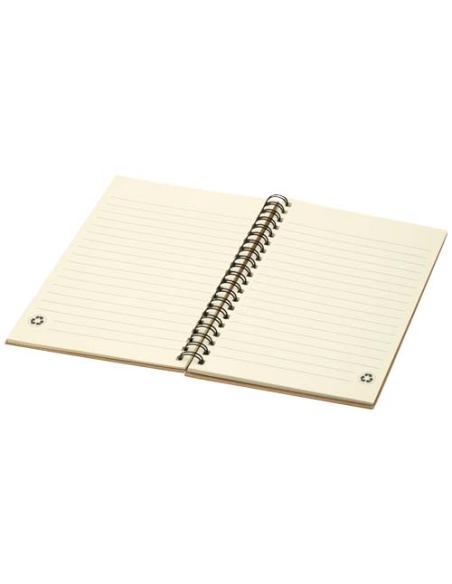 Libreta espiral de papel reciclado N00221601