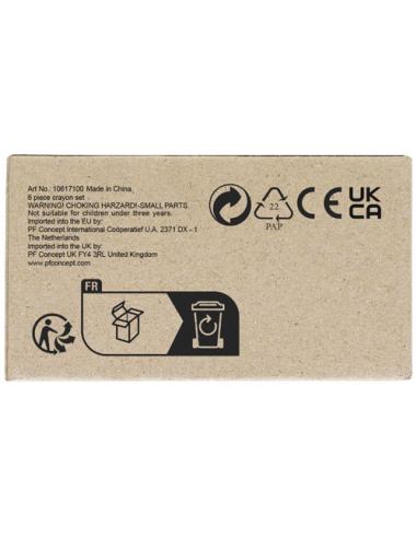 Set de 6 pinturas de cera N00171601