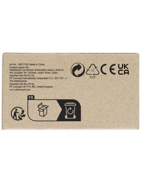 Set de 6 pinturas de cera N00171601