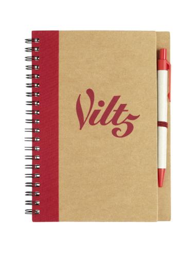 Libreta de papel reciclado con bolígrafo N00862601