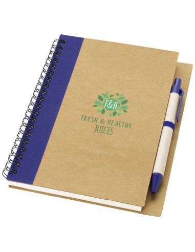 Libreta de papel reciclado con bolígrafo N20862601