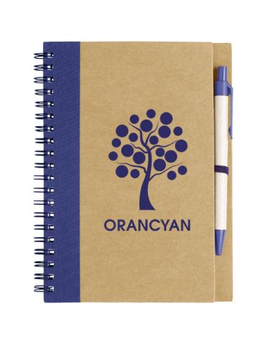 Libreta de papel reciclado con bolígrafo N20862601