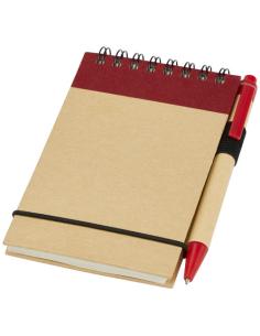 Bloc de notas A7 de papel reciclado con bolígrafo N00962601