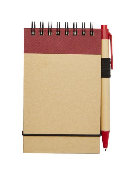 Bloc de notas A7 de papel reciclado con bolígrafo N00962601
