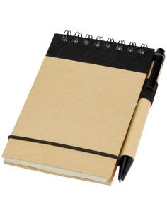 Bloc de notas A7 de papel reciclado con bolígrafo N00962601